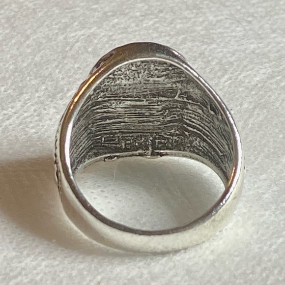 Vintage Handmade SilverPlated Ring! 9 1/2 - Picture 4 of 9